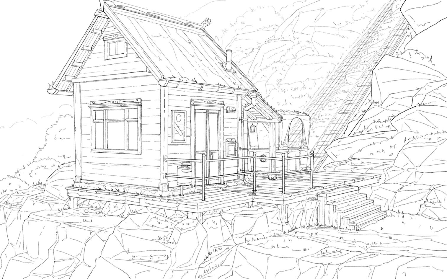 The Funicular Station View A Line