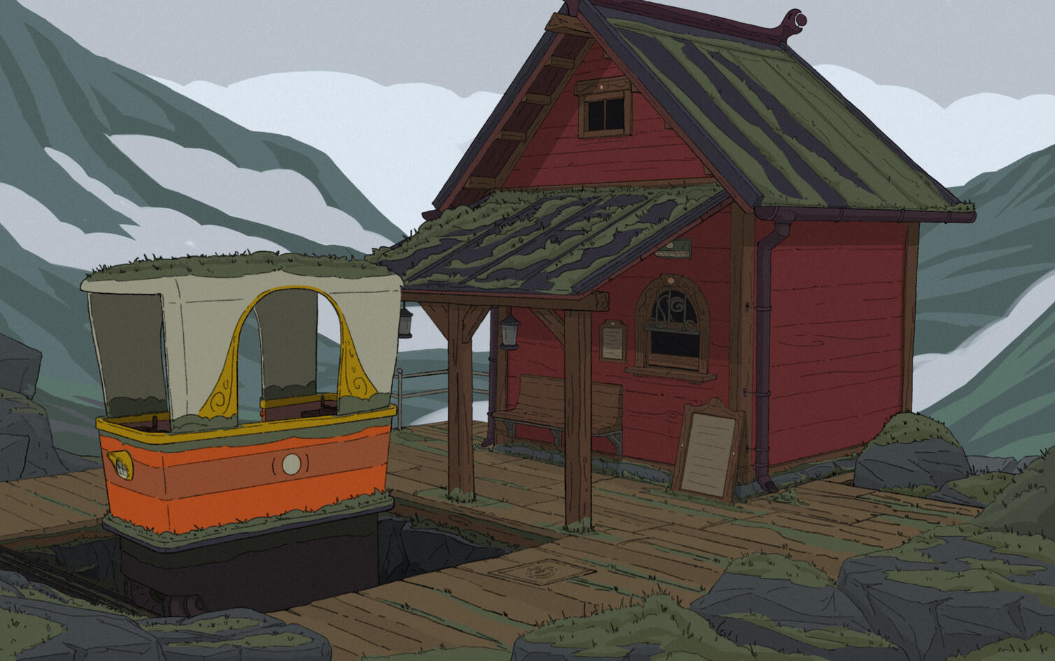 The Funicular Station View B