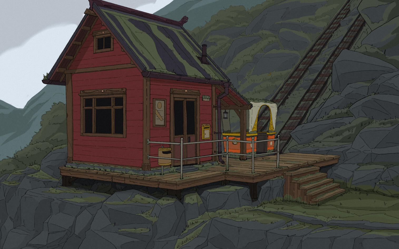 The Funicular Station View A