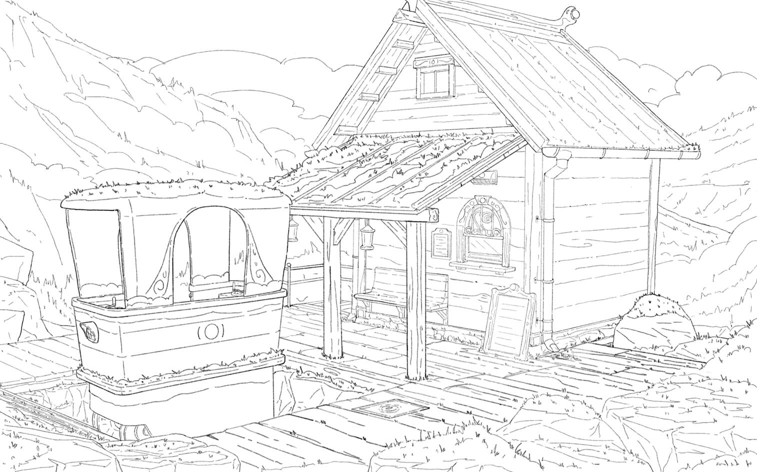 The Funicular Station View B Line